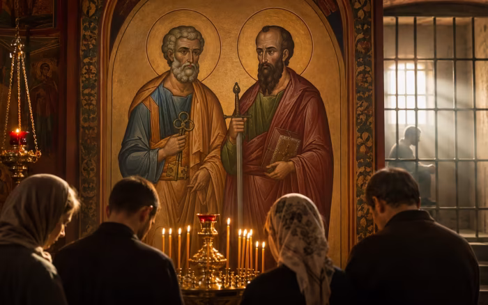 Creștinii îi sărbătoresc pe Sfinții Apostoli Petru și Pavel, ocrotitorii celor aflați în detenție