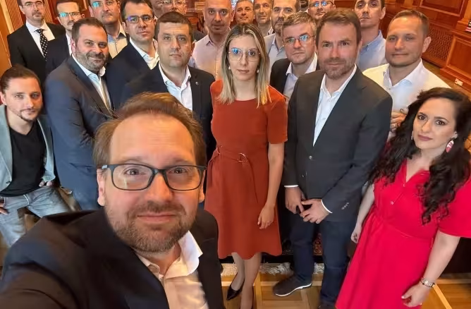 Dominic Fritz, reconfirmat în unanimitate la șefia USR