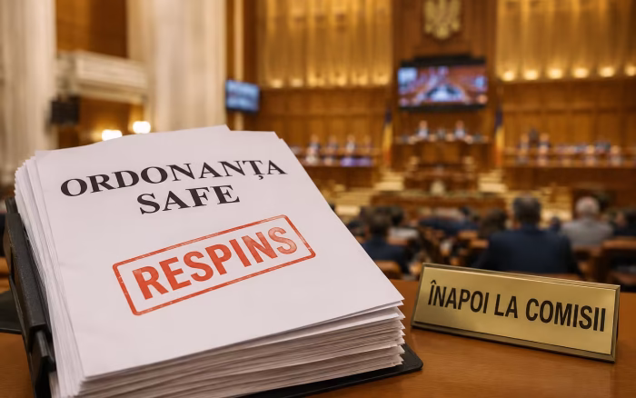 Ordonanța SAFE nu a trecut de Camera Deputaților și se întoarce la comisii