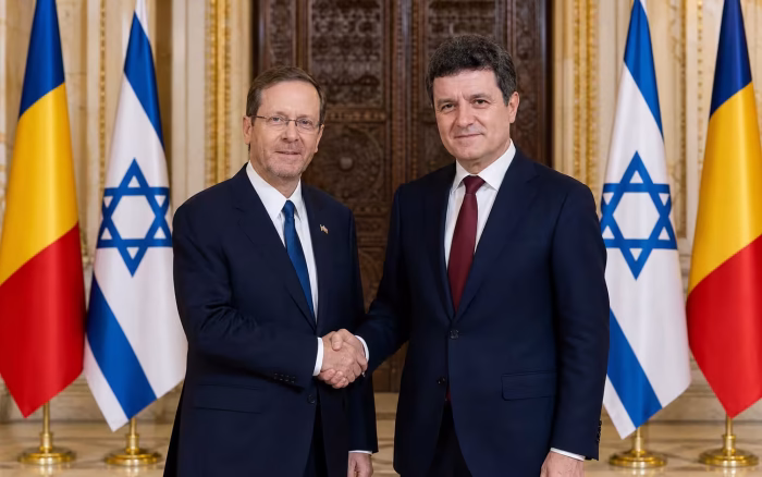 Președintele Israelului, Isaac Herzog, în vizită oficială în România