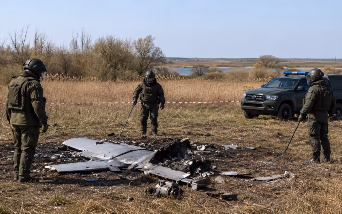 Resturi de dronă cu posibilă încărcătură explozivă, descoperite în județul Tulcea