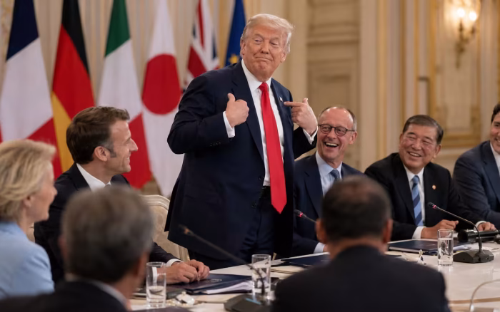 Donald Trump s-a autoproclamat „șeful” la summitul G7