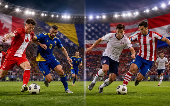 Cupa Mondială 2026: Canada și SUA debutează astăzi