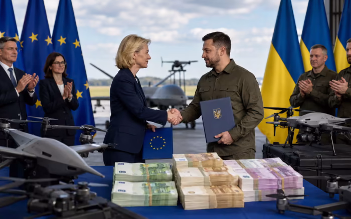 Ucraina primește 3,9 miliarde de euro de la UE pentru achiziția de drone