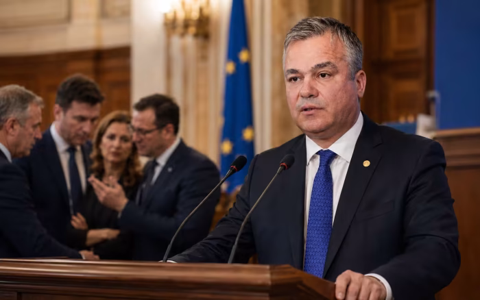 Adrian Veștea nu renunță la mandatul de premier desemnat