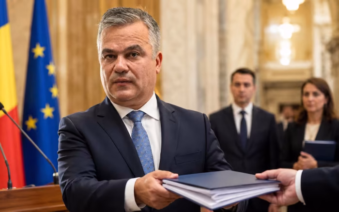 Adrian Veștea a depus lista de miniștri și programul de guvernare