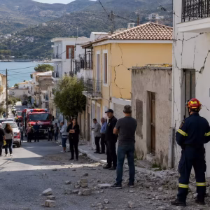 Două cutremure au zguduit insula Evia