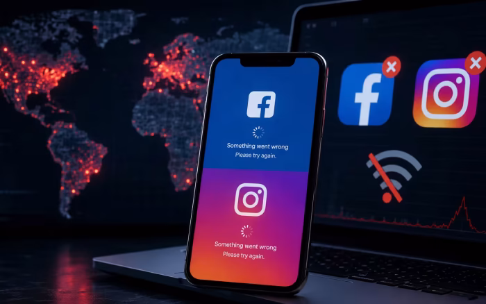 Facebook și Instagram au picat la nivel global