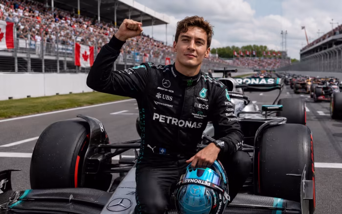 George Russell pleacă din pole-position în Canada