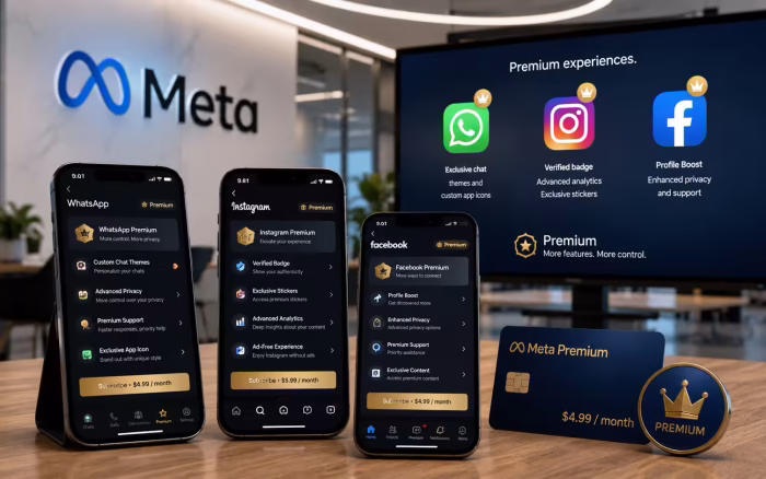 Facebook, Instagram și WhatsApp lansează versiuni premium cu abonament lunar