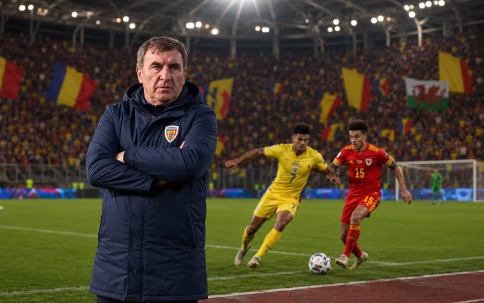 România câștigă cu 2-1 în fața Țării Galilor: prima victorie a lui Gheorghe Hagi pe banca naționalei