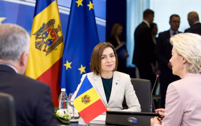 Summit UE–Republica Moldova: Maia Sandu discută aderarea la UE