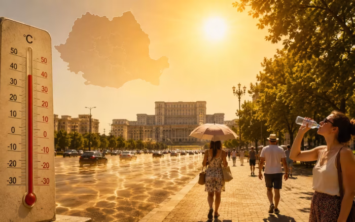 Alertă de caniculă în România. ANM anunță temperaturi de până la 37 de grade