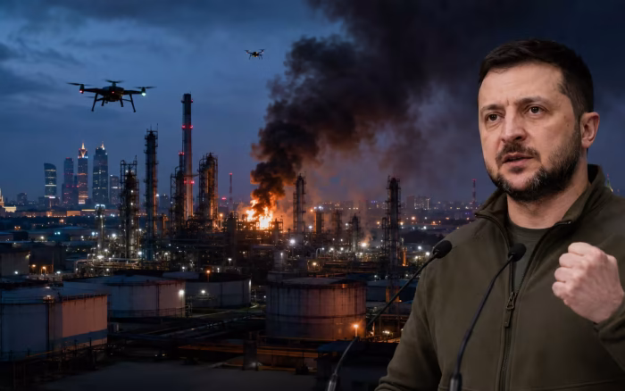 Drone ucrainene au lovit Moscova
