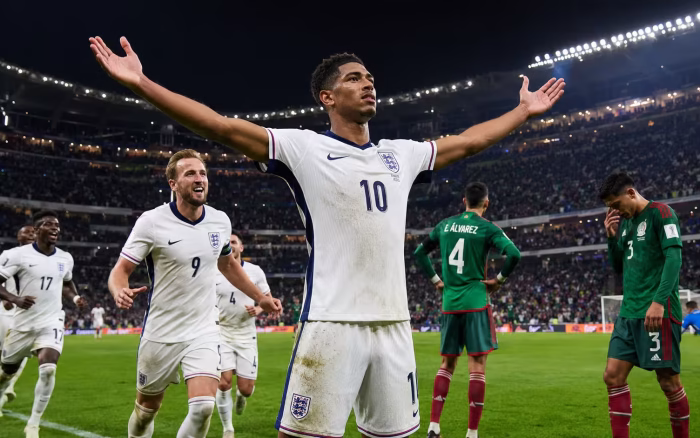 Anglia elimină Mexicul pe Azteca. Dubla lui Bellingham trimite „Cei Trei Lei” în sferturile CM 2026