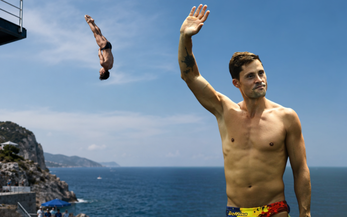 Constantin Popovici, bronz mondial la sărituri de la 27 de metri