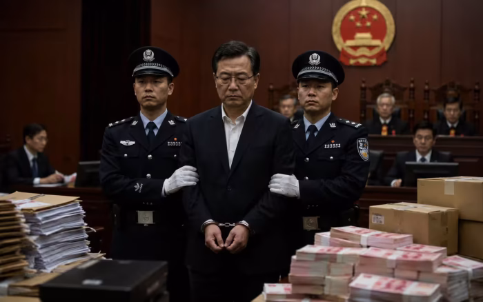 Fost oficial chinez, condamnat la moarte după ce a luat mită timp de trei decenii