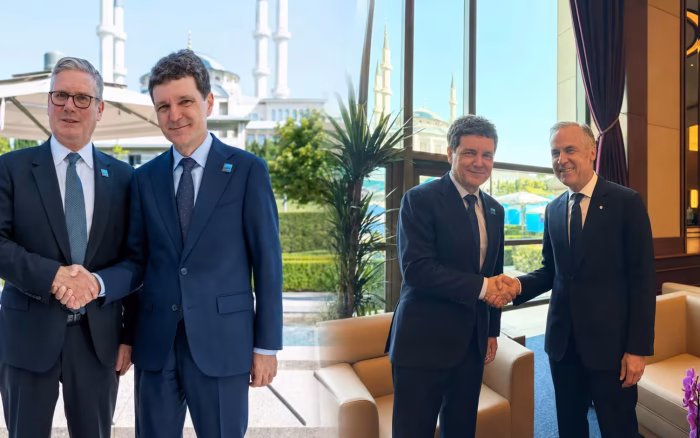 Nicușor Dan, întâlniri bilaterale cu Keir Starmer și Mark Carney la Summitul NATO de la Ankara
