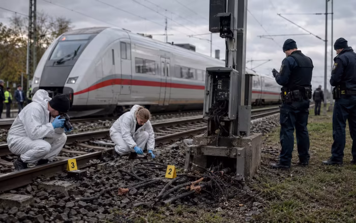 Nou posibil sabotaj feroviar în Germania