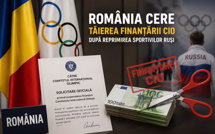 România cere tăierea finanțărilor pentru organismele care reprimesc sportivii ruși