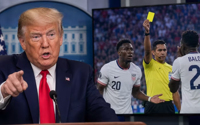 Donald Trump confirmă că a cerut FIFA să reanalizeze cartonașul roșu al lui Balogun