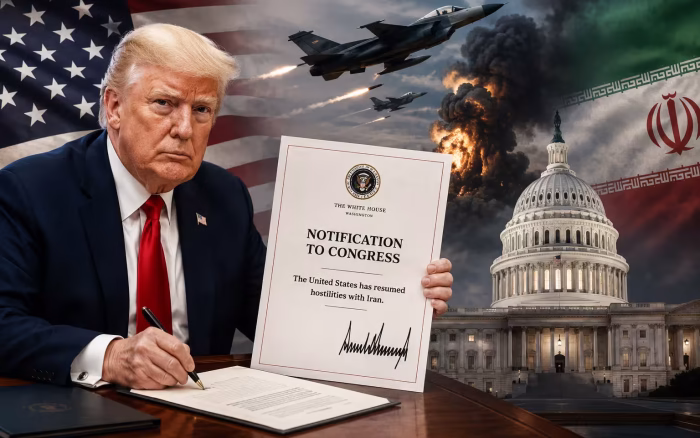 Trump notifică oficial Congresul că ostilitățile cu Iranul au fost reluate