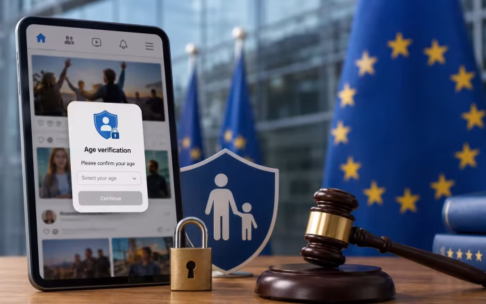 UE pregătește restricții pentru copiii de pe rețelele sociale