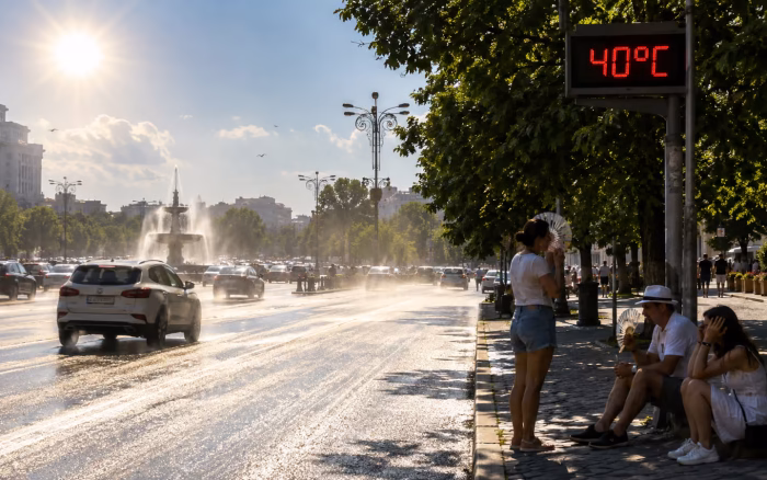 ANM anunță revenirea caniculei. Temperaturile pot ajunge din nou la 40 de grade