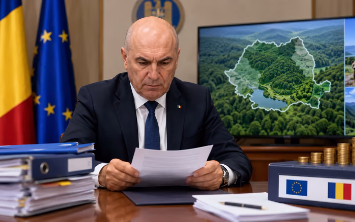 Bolojan retrage strategia biodiversității pentru a proteja 970 de milioane de euro din PNRR
