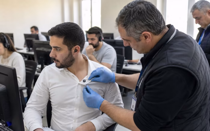 Fraudă la examenul pentru permis: camere în tricouri și răspunsuri prin căști