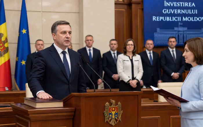 Guvernul Vasile Tofan a fost învestit în Republica Moldova