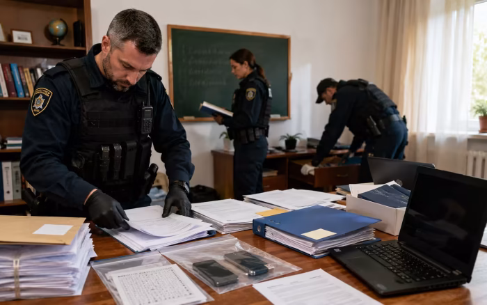 Suspiciuni de fraudă la BAC 2026: 47 de percheziții în cinci județe. Ochelari cu camere video, descoperiți la examen