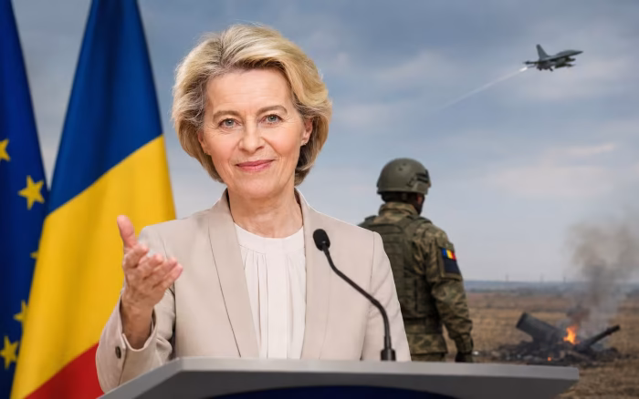 Ursula von der Leyen felicită Armata Română pentru doborârea dronei: „Reacție rapidă și eficientă”