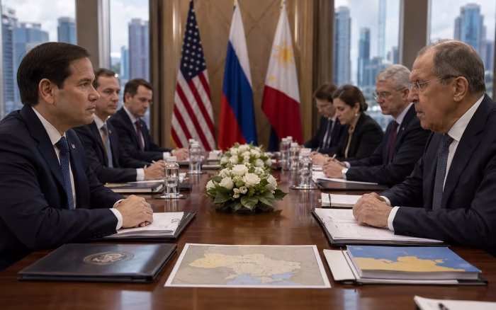 Marco Rubio și Serghei Lavrov se întâlnesc la Manila. Ucraina, pe agenda discuțiilor