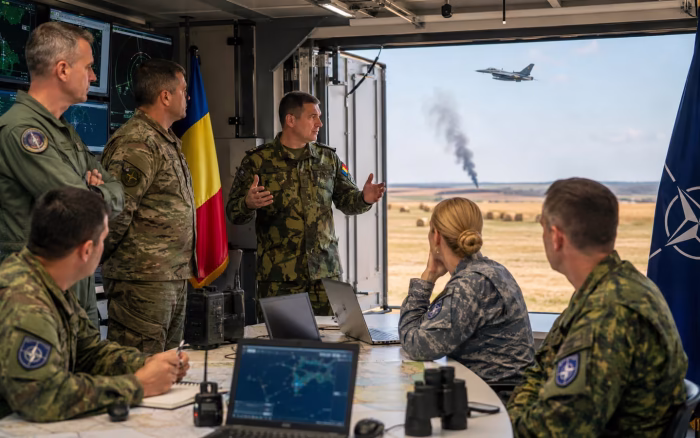NATO, după doborârea dronei la Buzău: „Efort multinațional combinat”