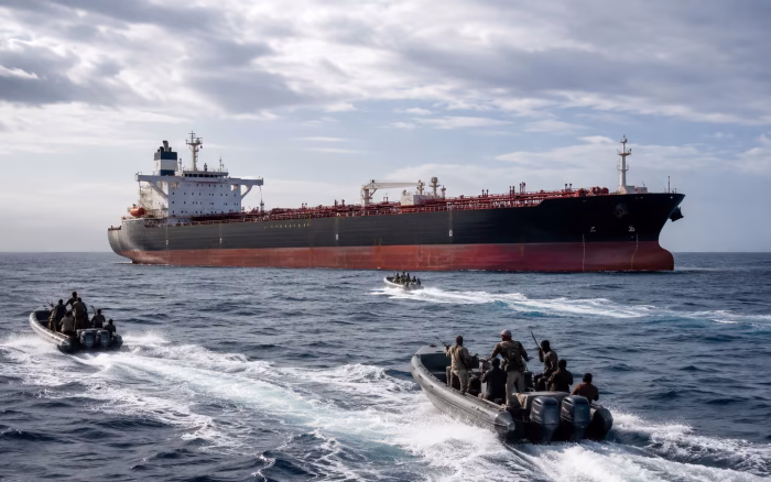 Navă-cisternă capturată de presupuși pirați în Golful Aden