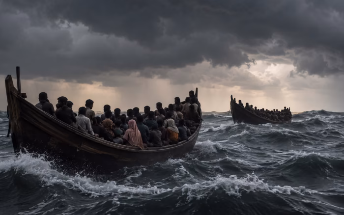 Peste 500 de refugiați rohingya sunt considerați dispăruți pe mare