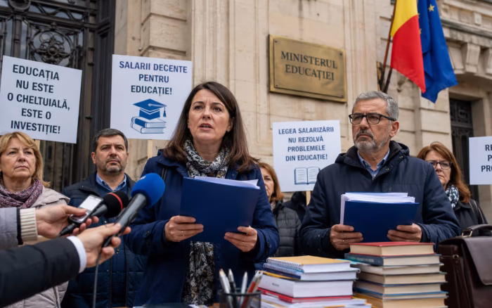 Sindicatele din Educație resping noua lege a salarizării