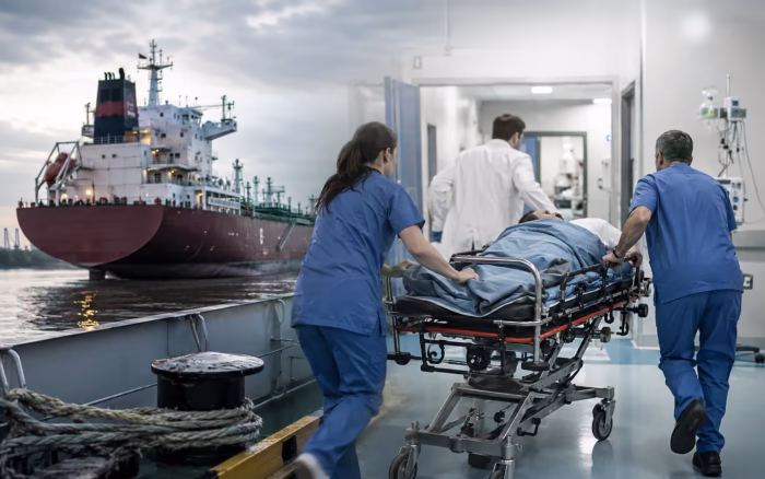 Un marinar de pe Gas Lisbon a murit la Spitalul Județean Tulcea